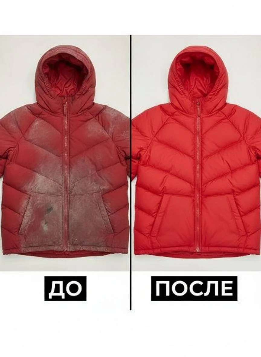 Пример химчистки одежды 1